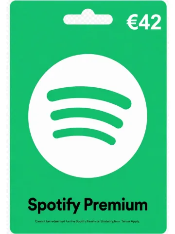 Spotify 42 EUR 6 months