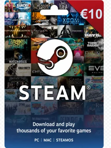 Steam 10 EUR