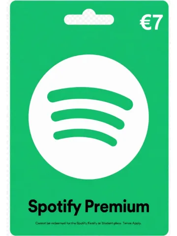 Spotify 7 EUR 1 month